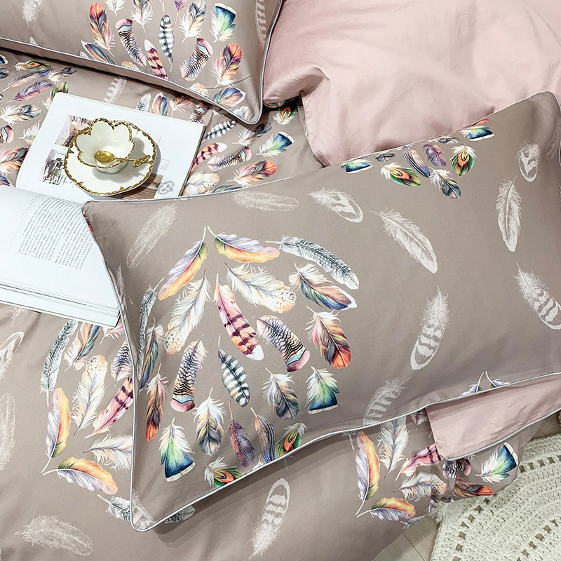 Daminco Leaf Bedding Set | Egyptian Cotton Bedding | Premium Bedroom