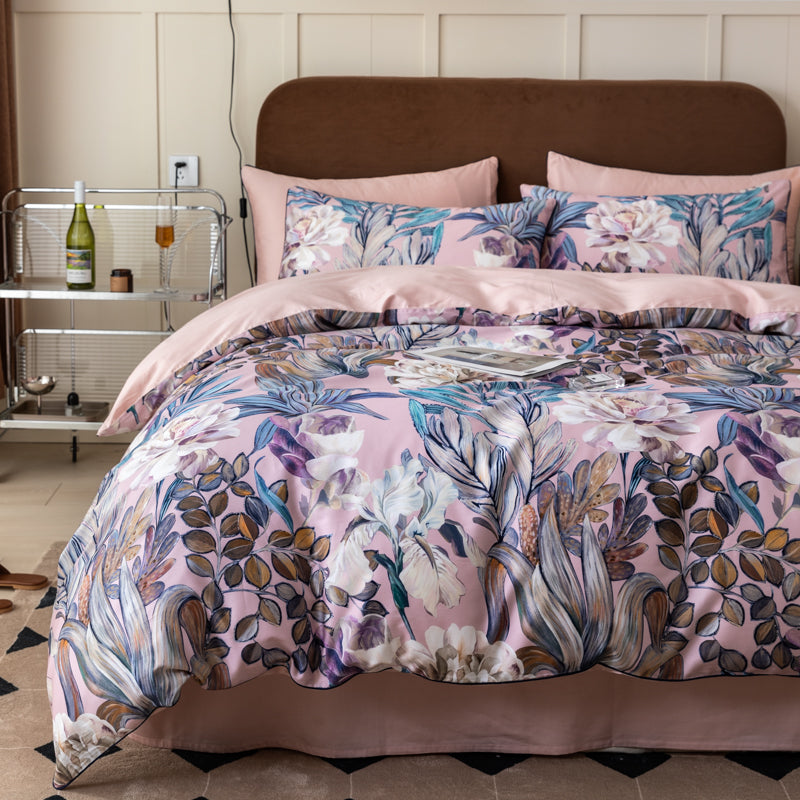 Vanilla Botanical Bedding Set | Cotton Bedding Set | Premium Bedroom