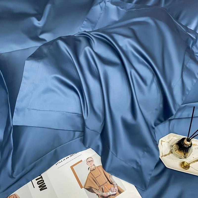 Royal Blue Cotton Bedding Set | Best Bedding Set | Premium Bedroom
