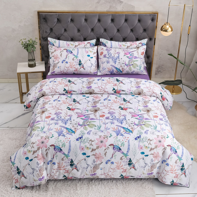 Rose Quartz Bedding Set | Silk Bedding Set | Premium Bedroom