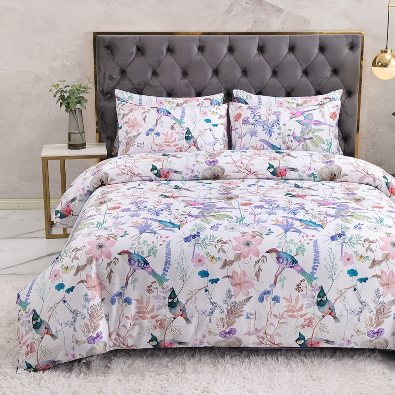 Rose Quartz Bedding Set | Silk Bedding Set | Premium Bedroom