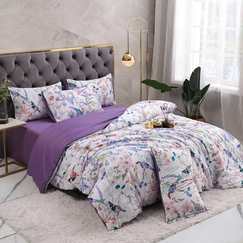 Rose Quartz Bedding Set | Silk Bedding Set | Premium Bedroom