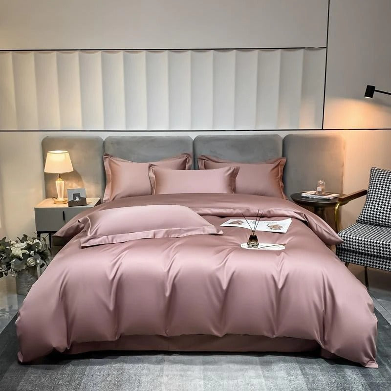 Rosy Brown Bedding Set | Cotton Bedding Set | Premium Bedroom