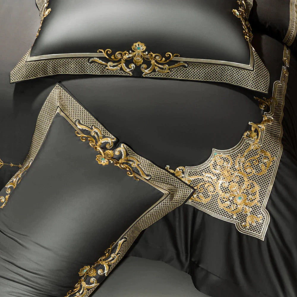Knight Grey Egyptian Bedding Set | All Beddings | Premium Bedroom