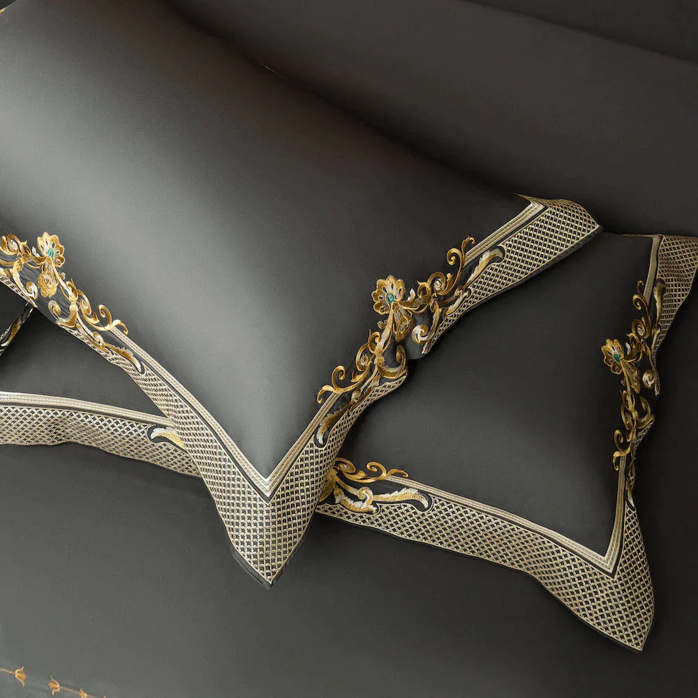Knight Grey Egyptian Bedding Set | All Beddings | Premium Bedroom