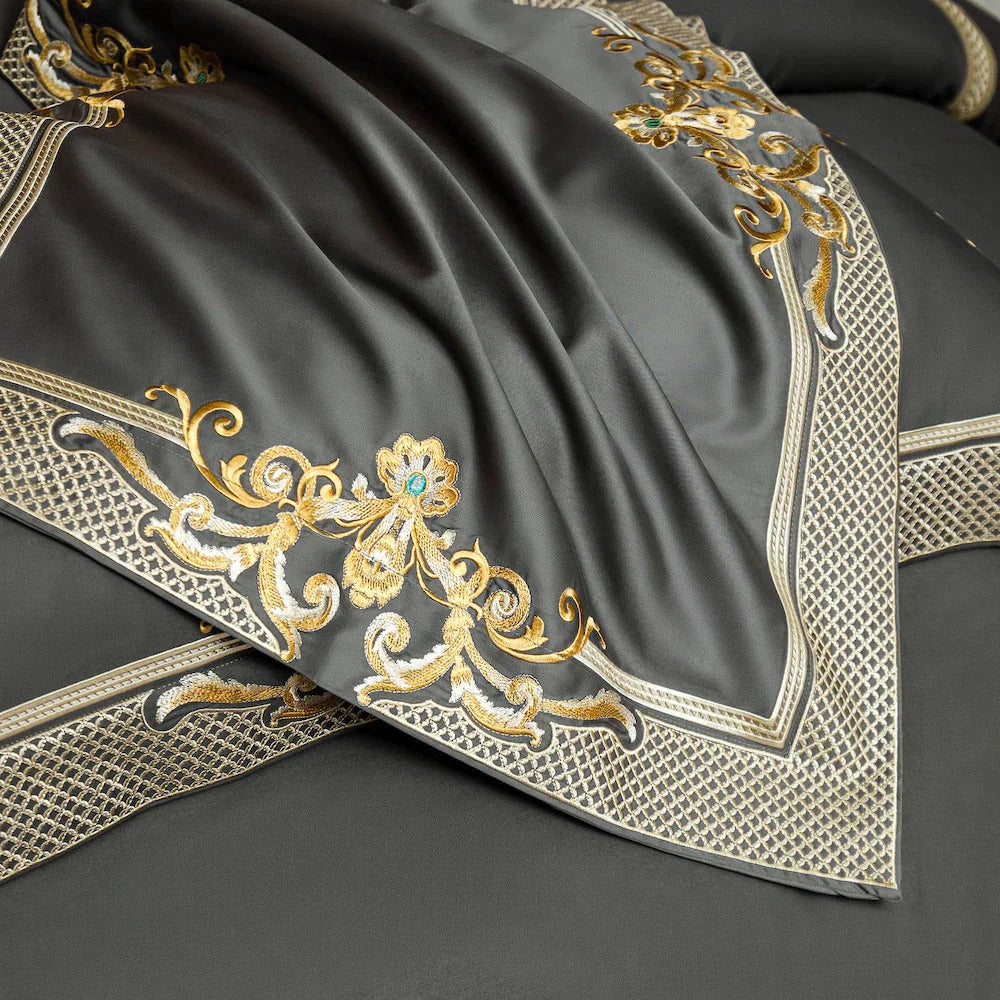 Knight Grey Egyptian Bedding Set | All Beddings | Premium Bedroom