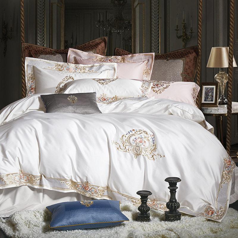 Pearl White Bedding Set | White Bedding Set | Premium Bedroom
