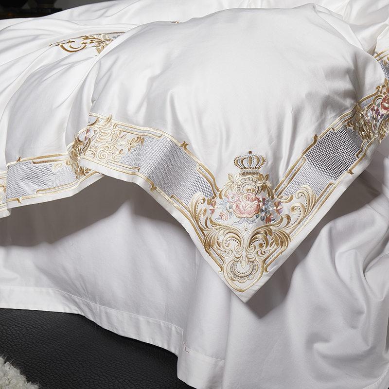 Pearl White Bedding Set | White Bedding Set | Premium Bedroom