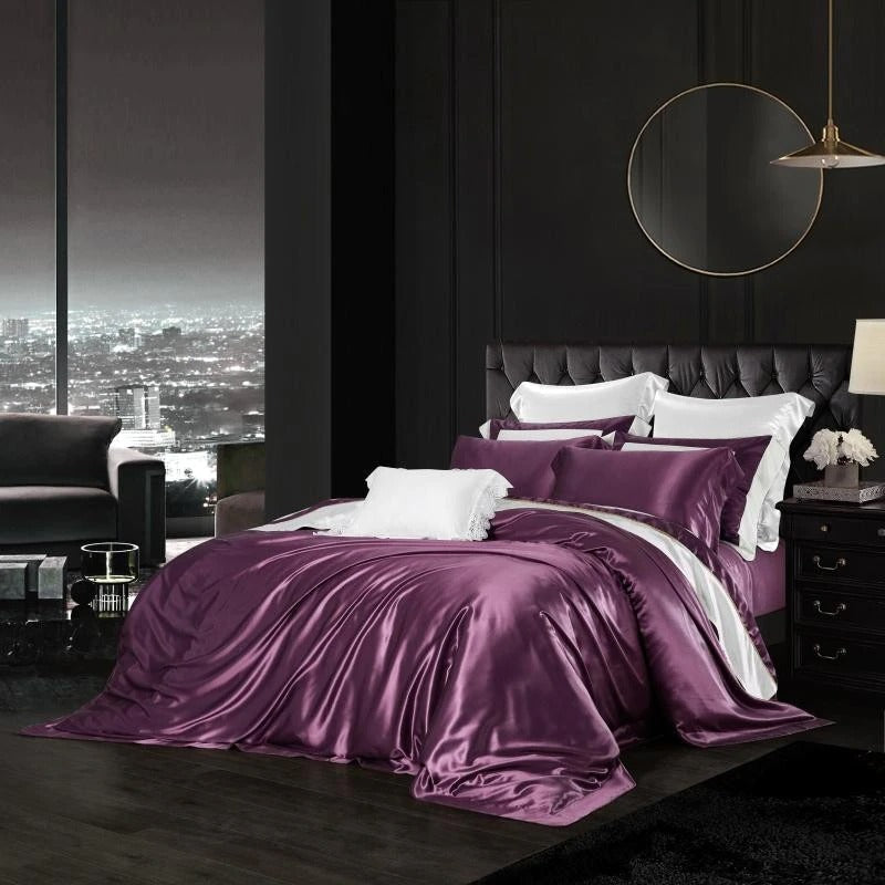 Japanese Violet Bedding Set | Japanese Violet Duvet | Premium Bedroom