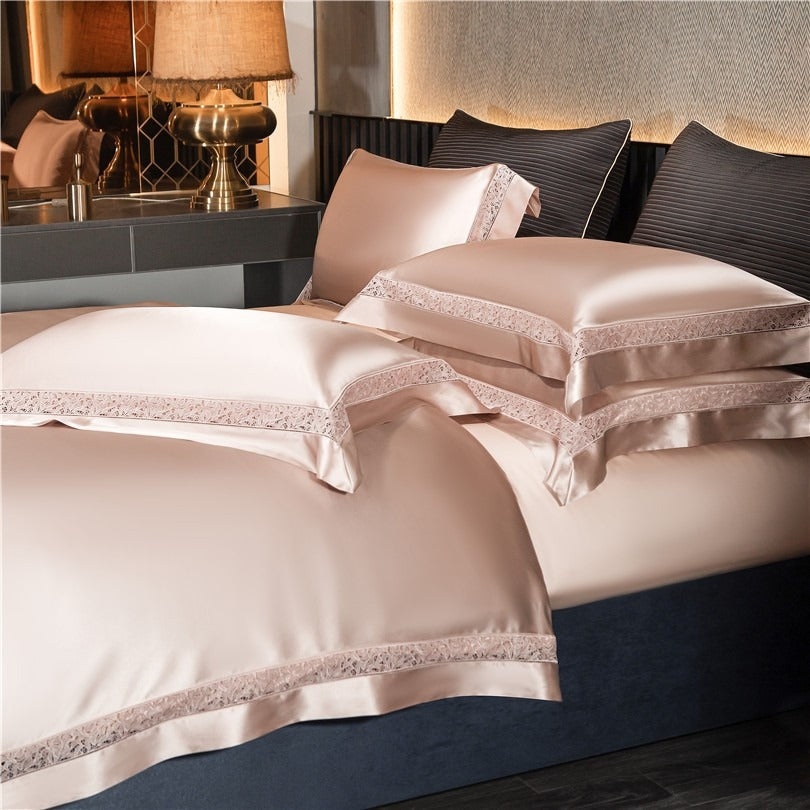 Douceur Rose Gold Bedding Set