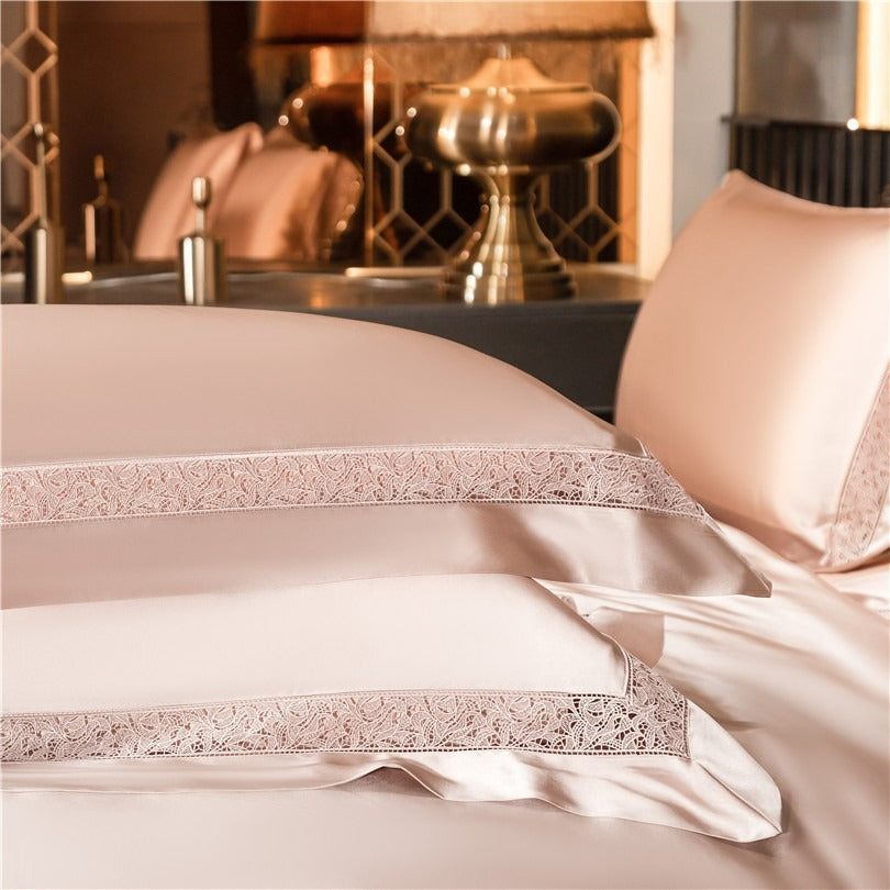 Douceur Rose Gold Bedding Set