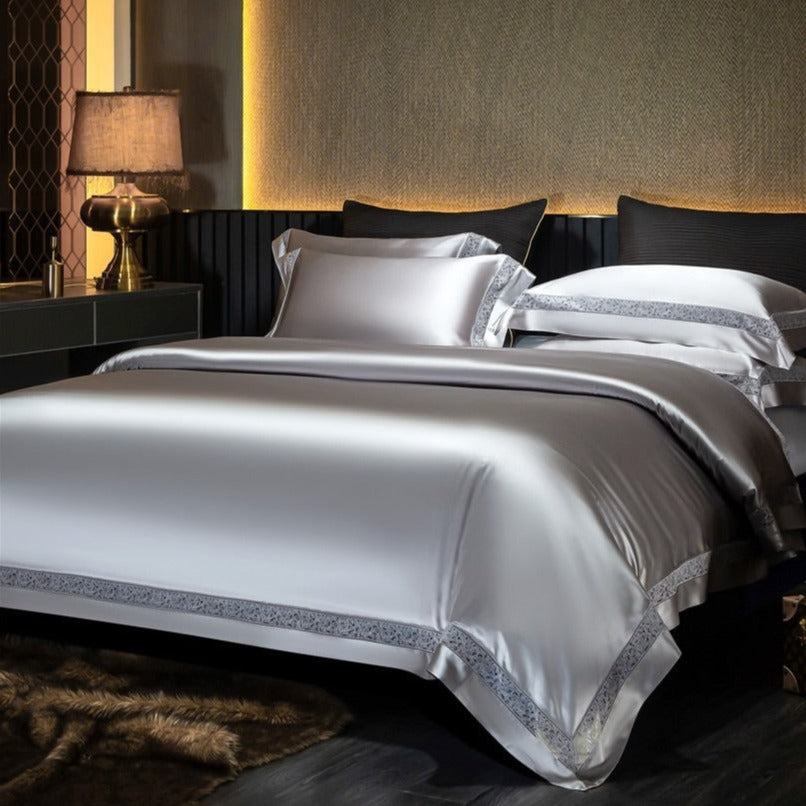 Douceur Silver Bedding Set