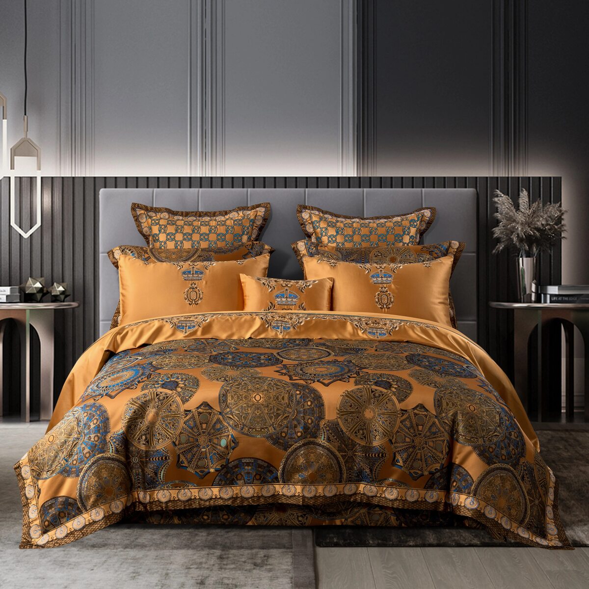Crown Jacquard Bedding Sets | Crown Bedding Set | Premium Bedroom