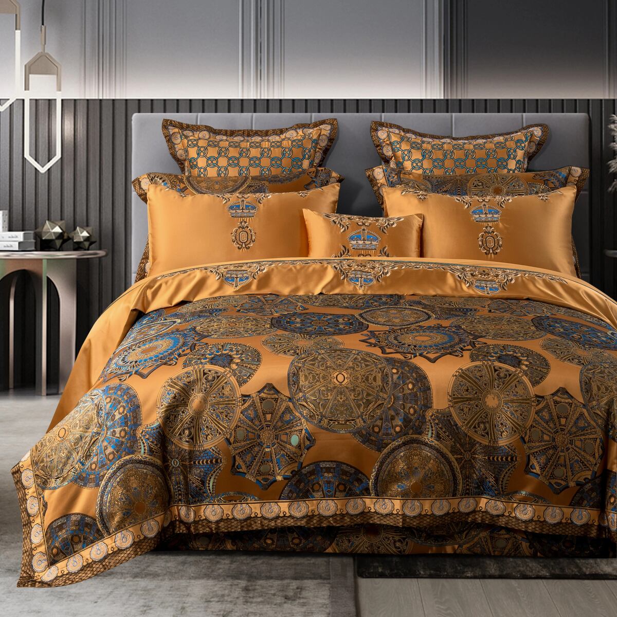 Crown Jacquard Bedding Sets | Crown Bedding Set | Premium Bedroom