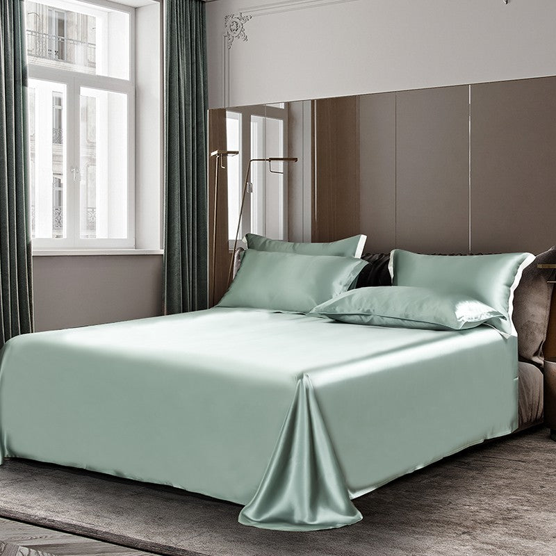 Green Shadow Luxury Silk Bedding Set