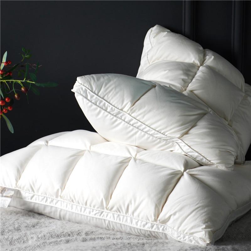 White Goose Down Pillow | Goose Down Pillow | Premium Bedroom