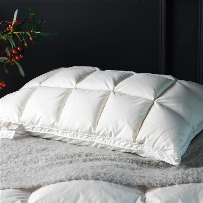 White Goose Down Pillow | Goose Down Pillow | Premium Bedroom