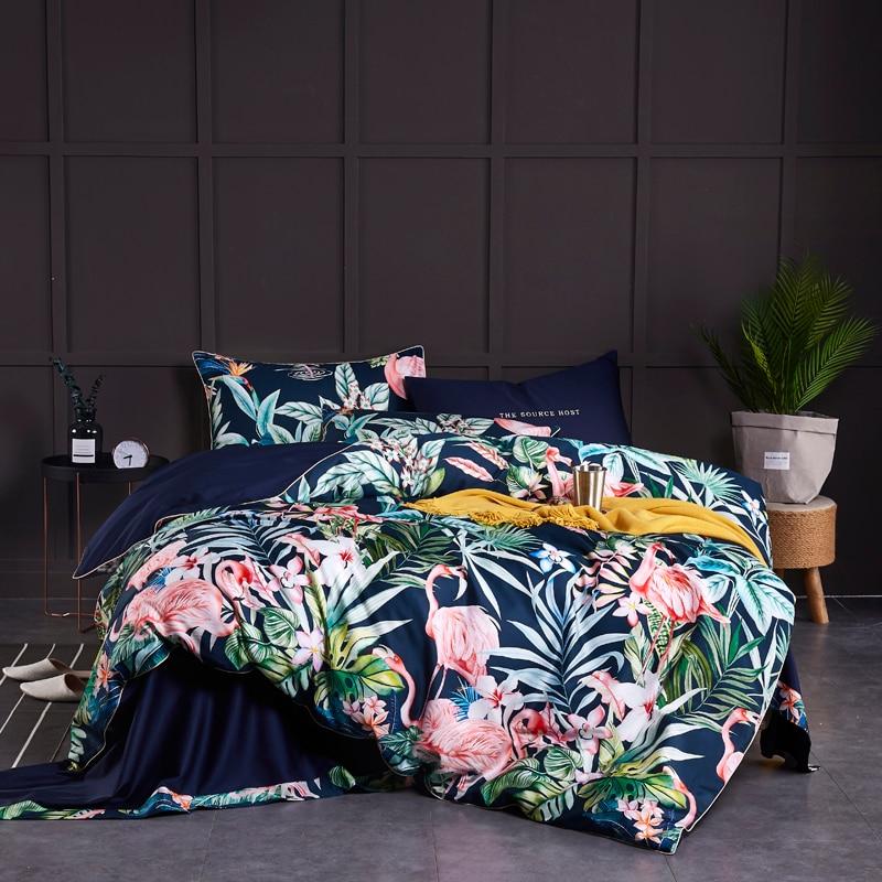 Flamingo Blue Bedding Set | Flamingo Blue Bedding | Premium Bedroom