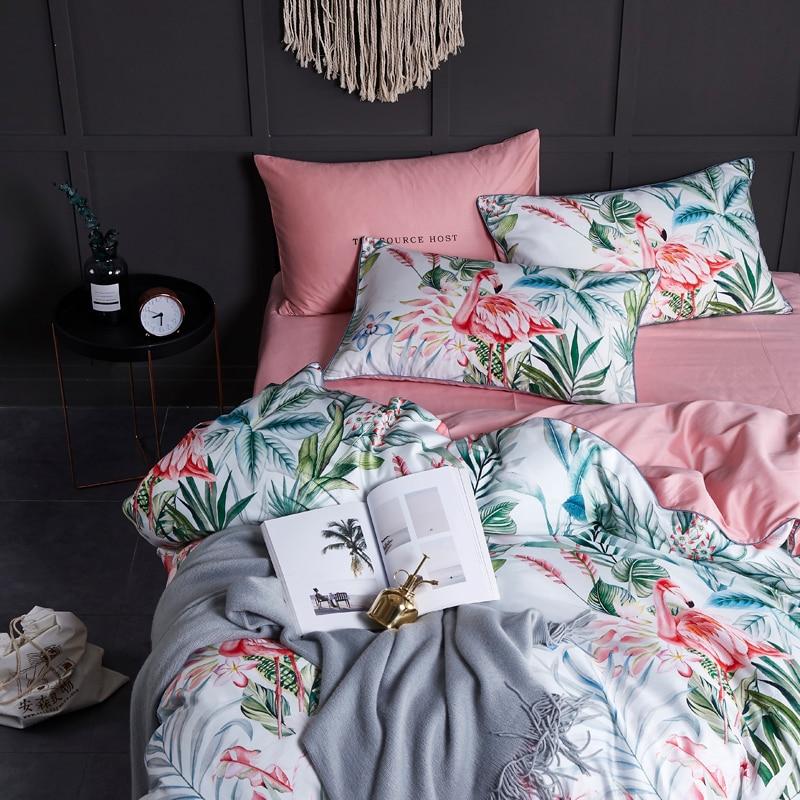Flamingo Pink Bedding Set | Flamingo Pink Duvet Set | Premium Bedroom