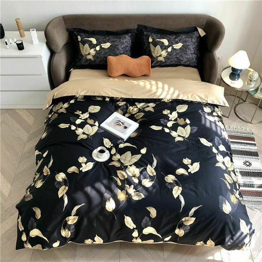 Autumn Leaves Bedding Set | Botanical Bedding Set | Premium Bedroom