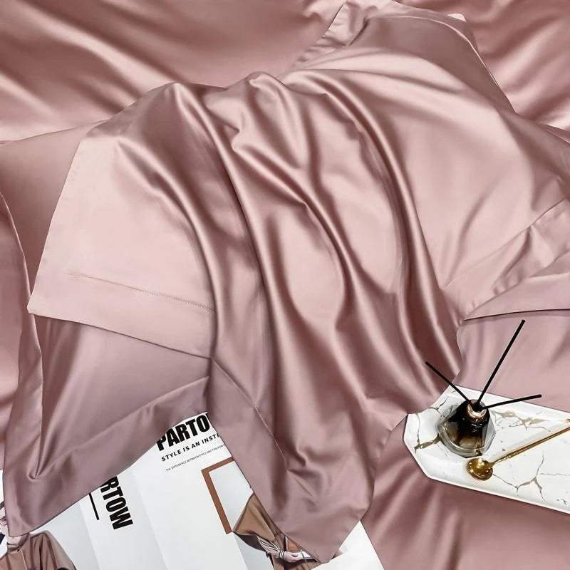 Rosy Brown Bedding Set | Cotton Bedding Set | Premium Bedroom