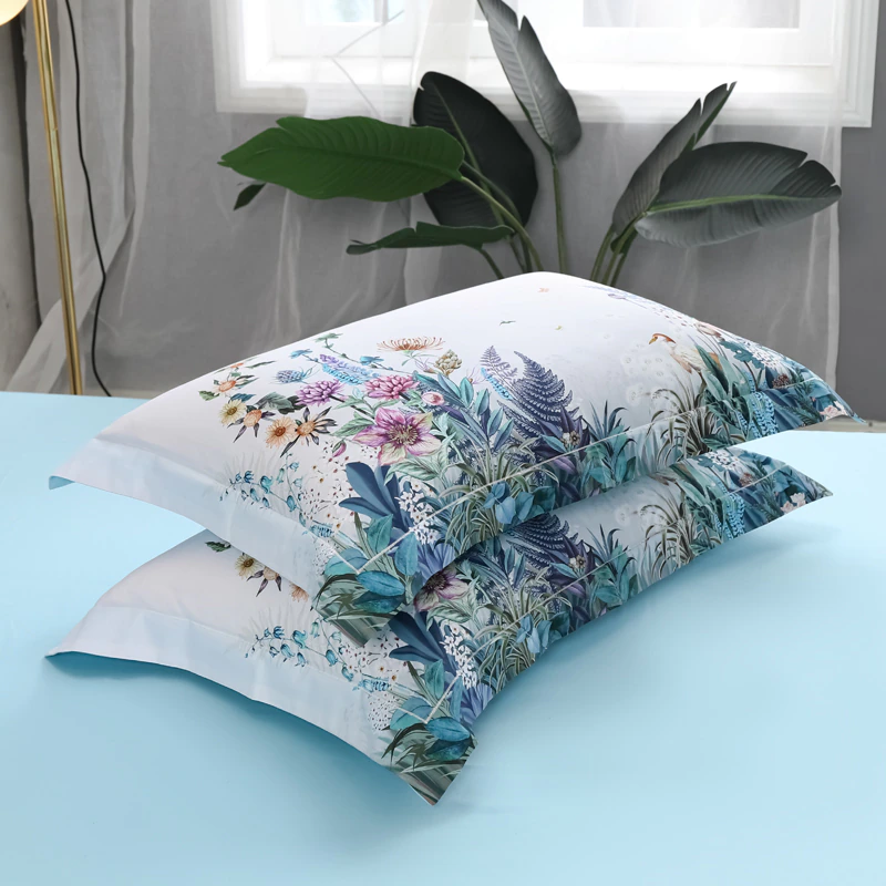 Sky Blue Bedding Set | Light Blue Bedding Set | Premium Bedroom