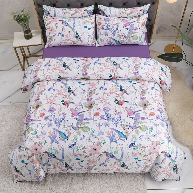 Rose Quartz Bedding Set | Silk Bedding Set | Premium Bedroom