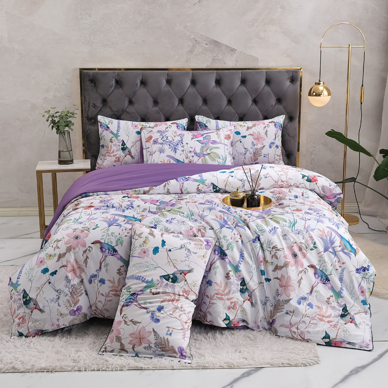 Rose Quartz Bedding Set | Silk Bedding Set | Premium Bedroom