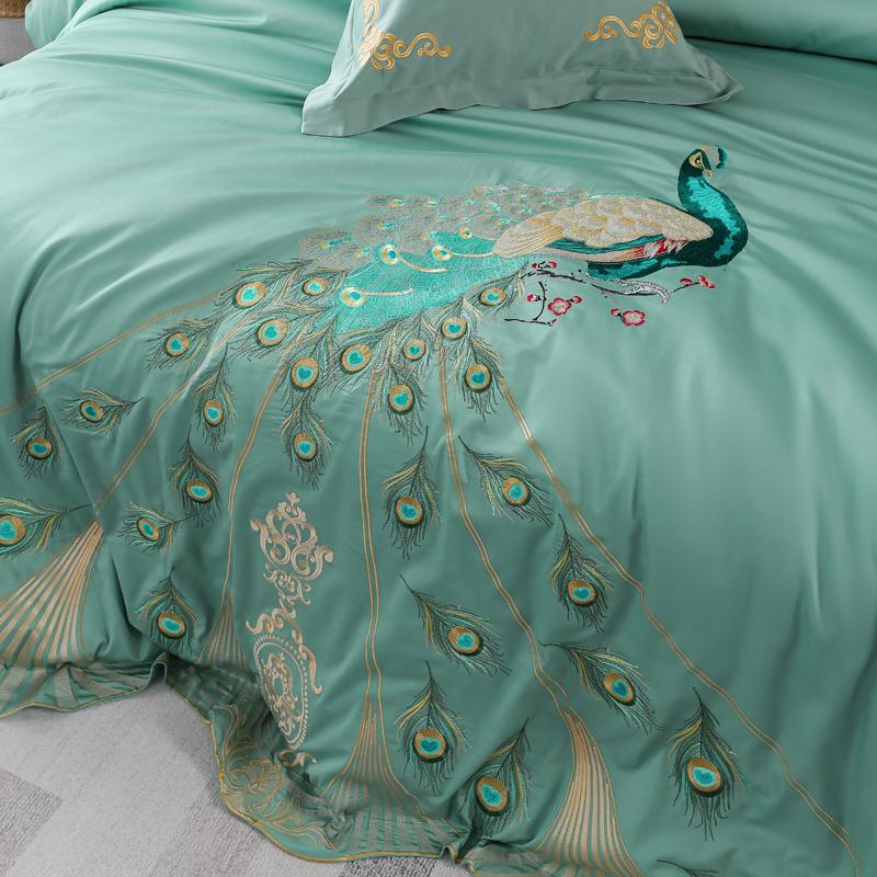 Peacock Bedding Set | Peacock Bedroom Set | Premium Bedroom