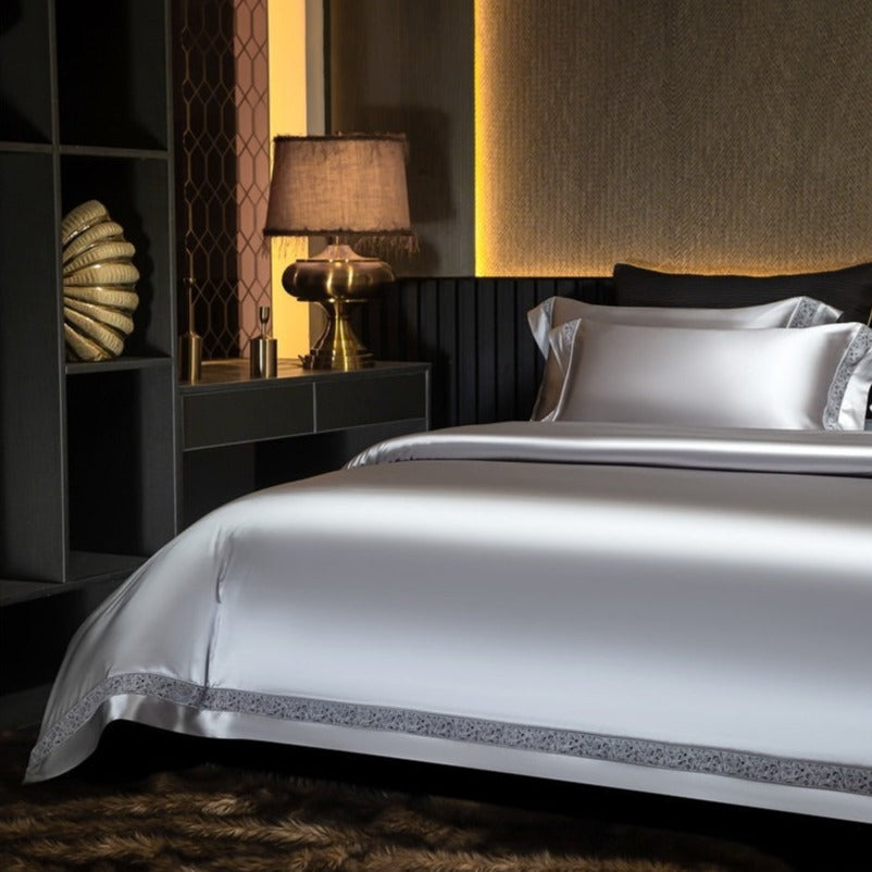 Douceur Silver Bedding Set