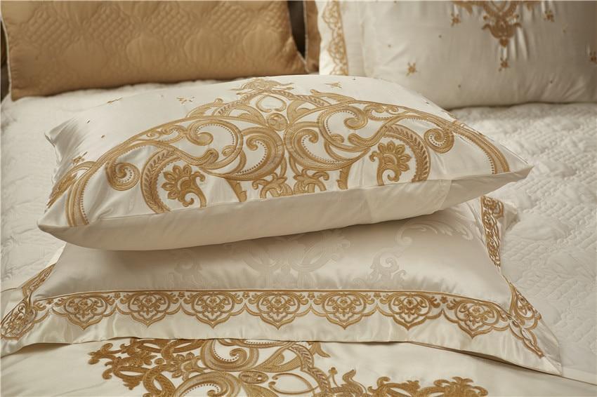 Bristol Beige Bedding Set | Satin Cotton Bedding | Premium Bedroom