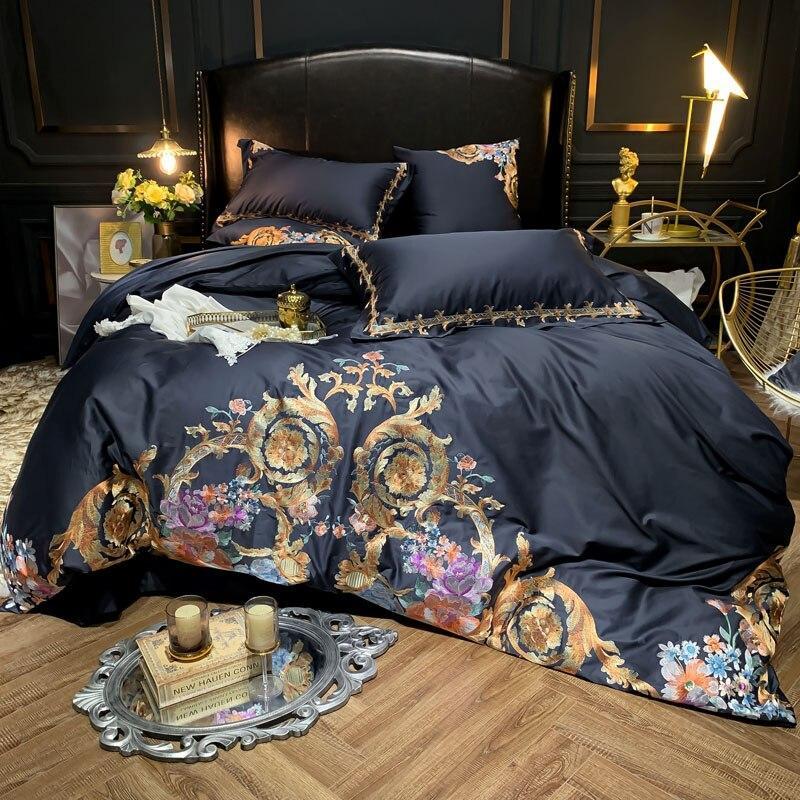 Arsenic Embroidery Bedding Set | Arsenic Bed Sheets | Premium Bedroom