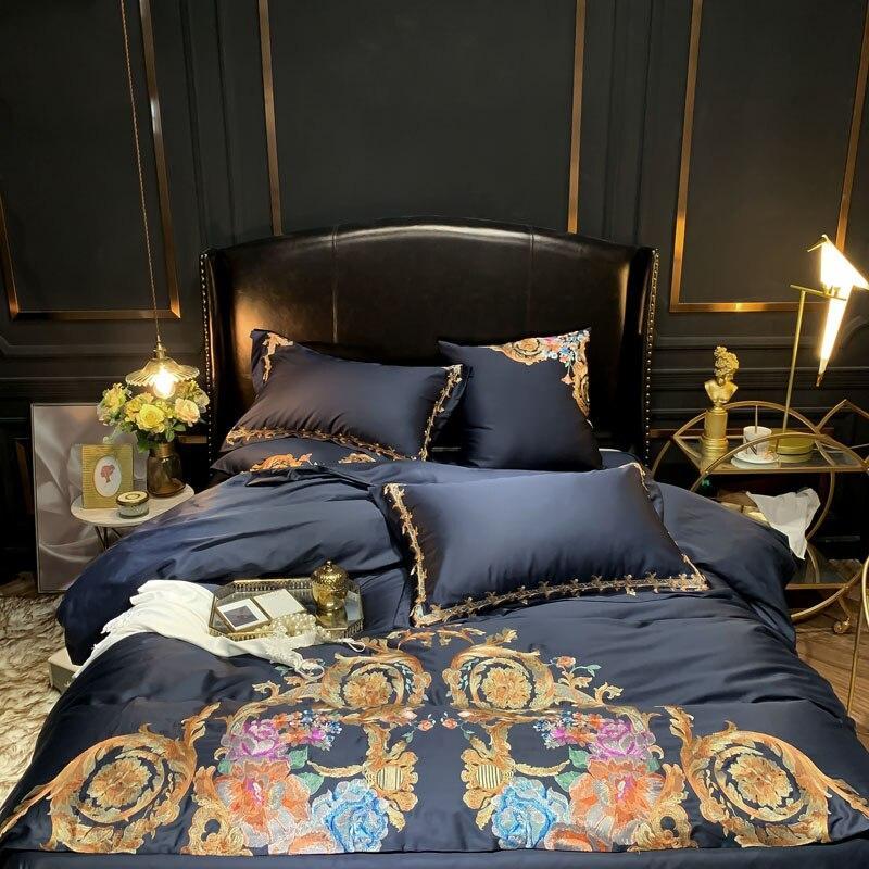 Arsenic Embroidery Bedding Set | Arsenic Bed Sheets | Premium Bedroom