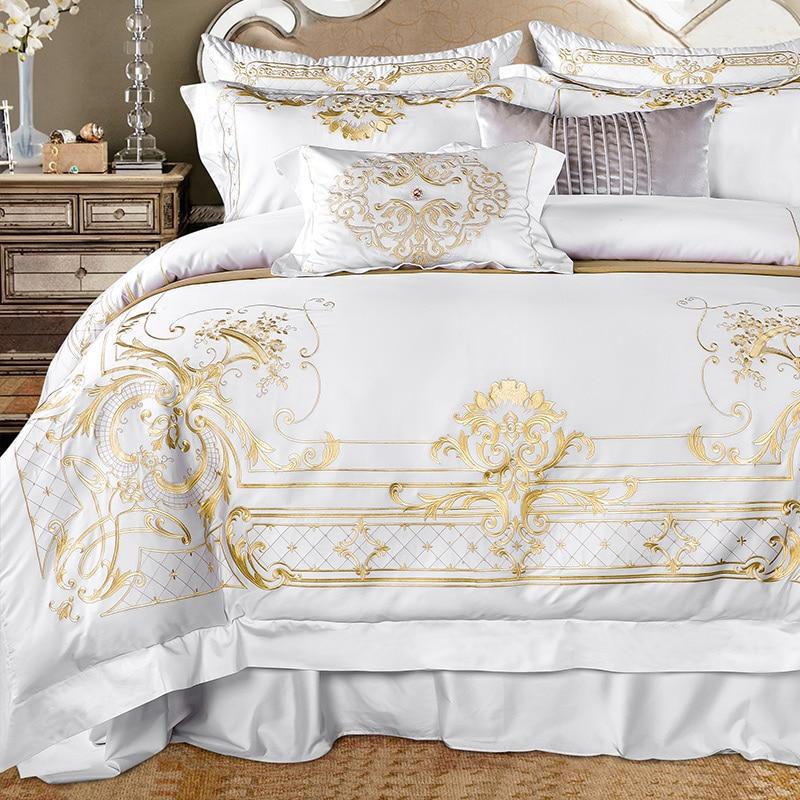 Embroidered Duvet Cover | Embroidery Bedding Set | Premium Bedroom