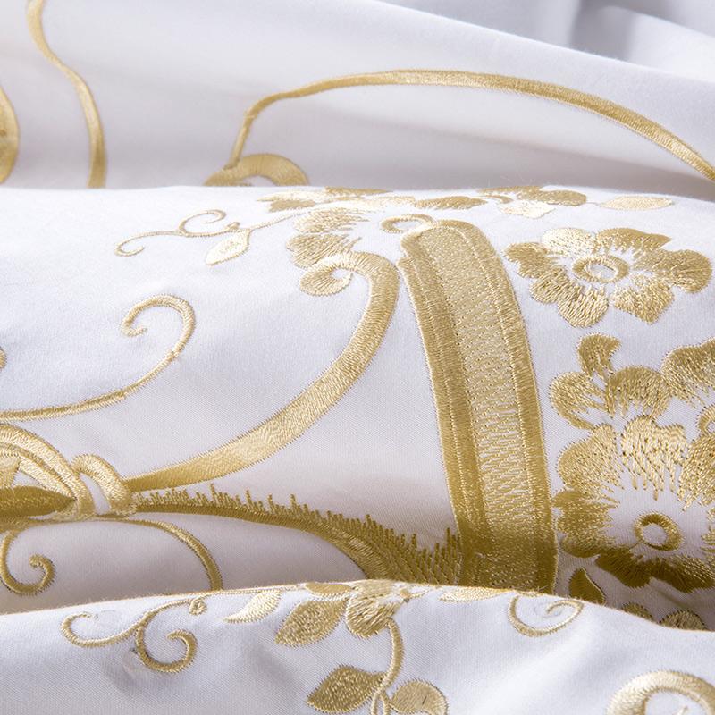 Embroidered Duvet Cover | Embroidery Bedding Set | Premium Bedroom