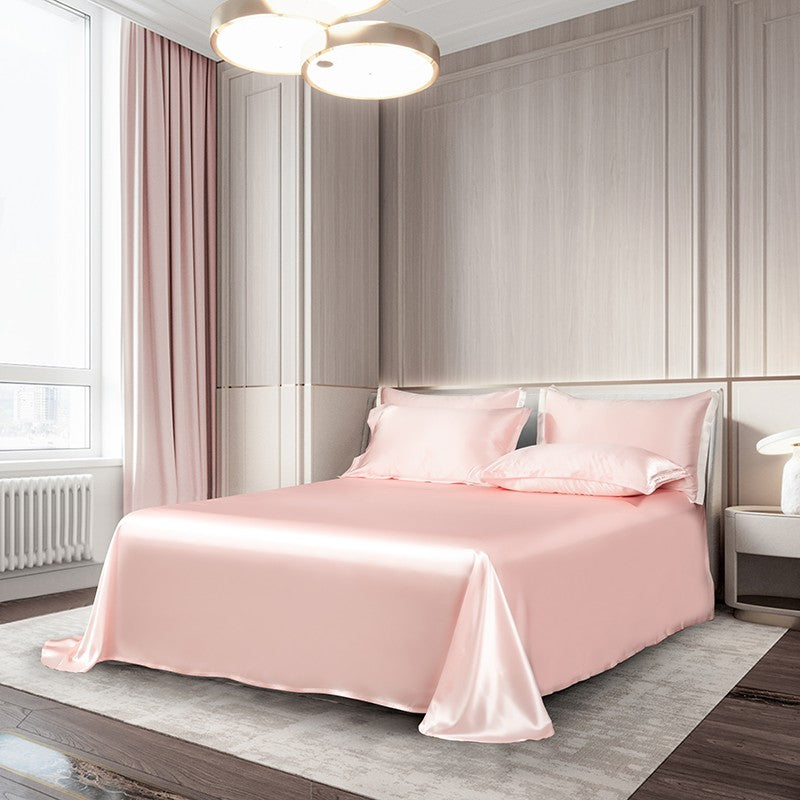 Pink Luxury Silk Bedding Set