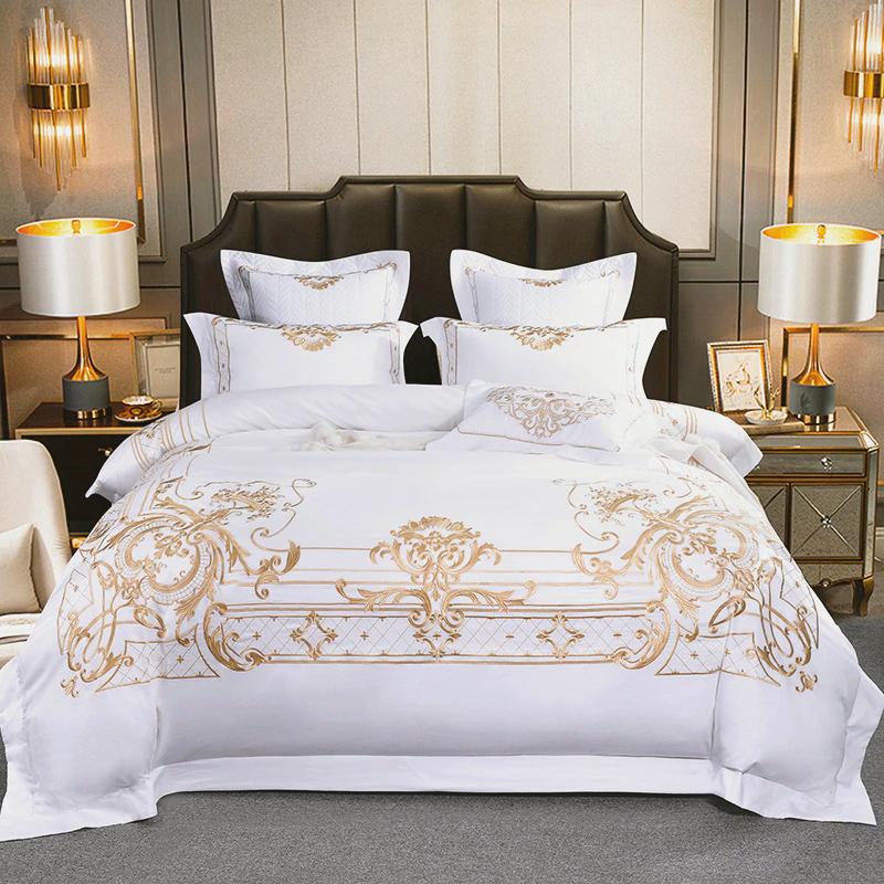 Embroidered Duvet Cover | Embroidery Bedding Set | Premium Bedroom