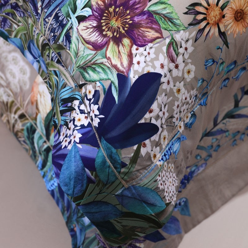 Purple Floral Bedding Set | Purple Bedding Set | Premium Bedroom